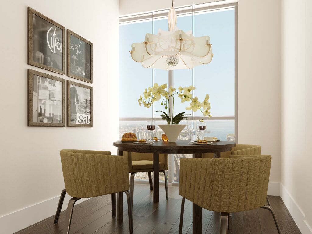 Interior Rendering - Breakfast by Tridel Aquabella