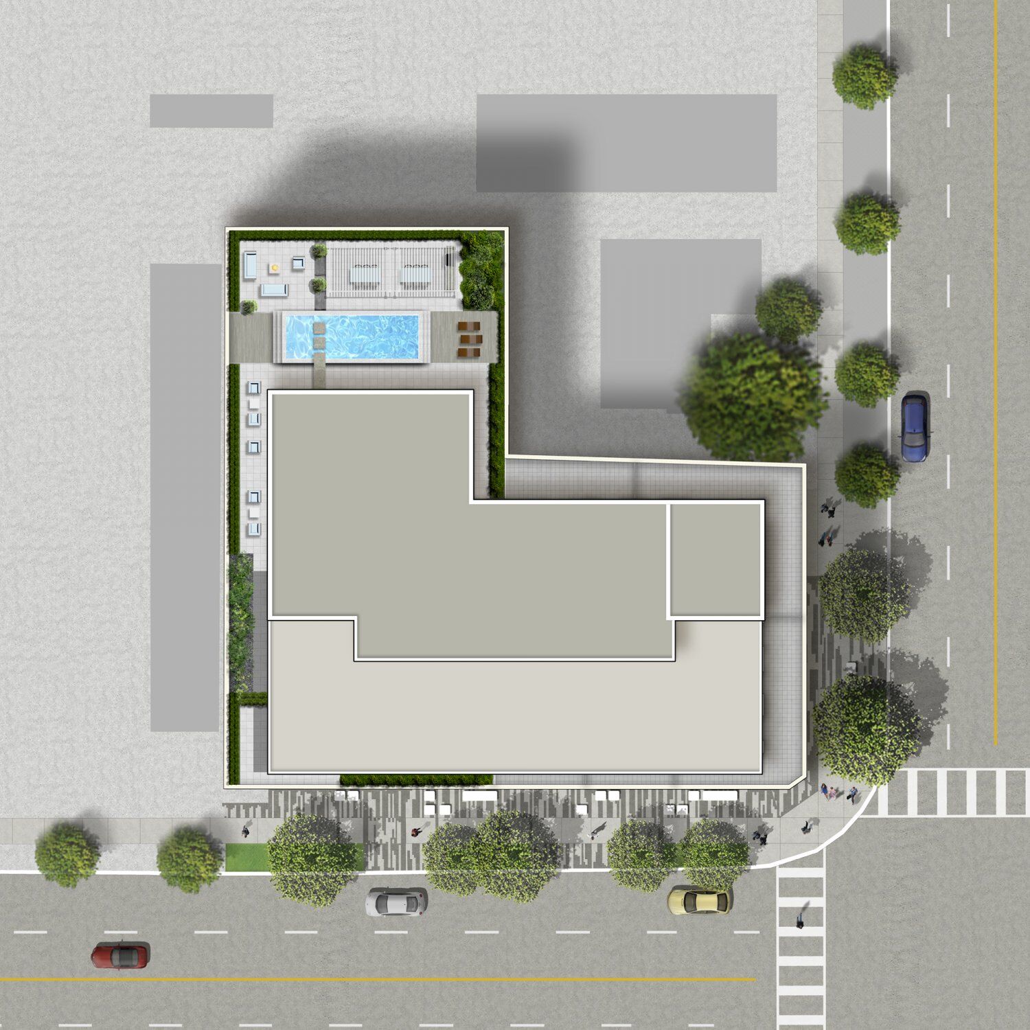 Site Plan Rendering
