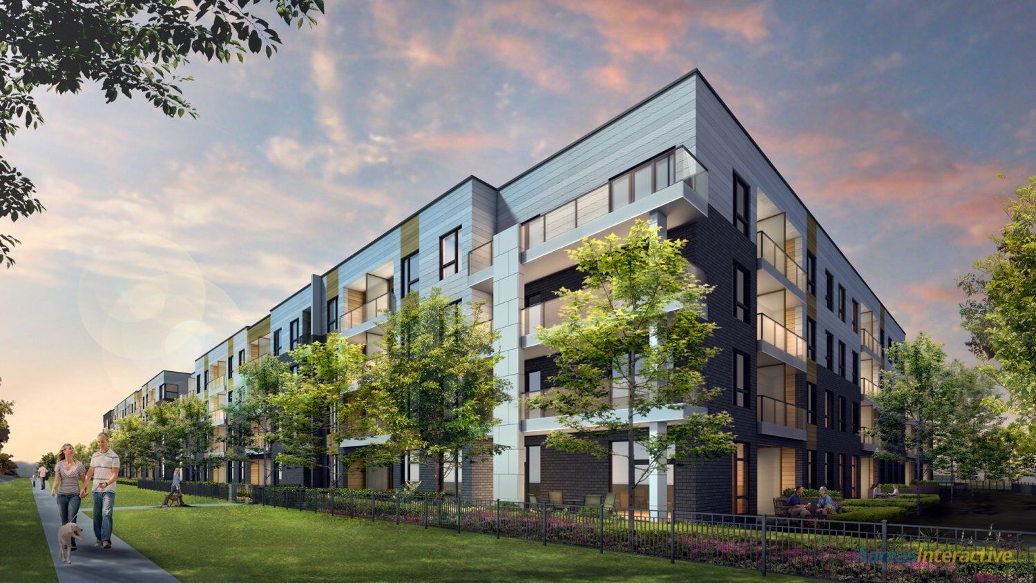 Exterior Rendering - Apartment