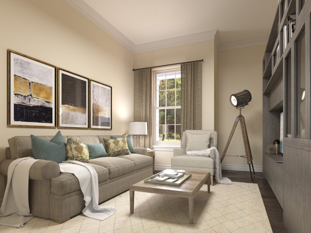 Interior Rendering -Den House Rendering