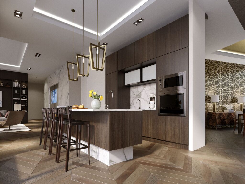 Interior Rendering - Kitchen by Tridel Ten York