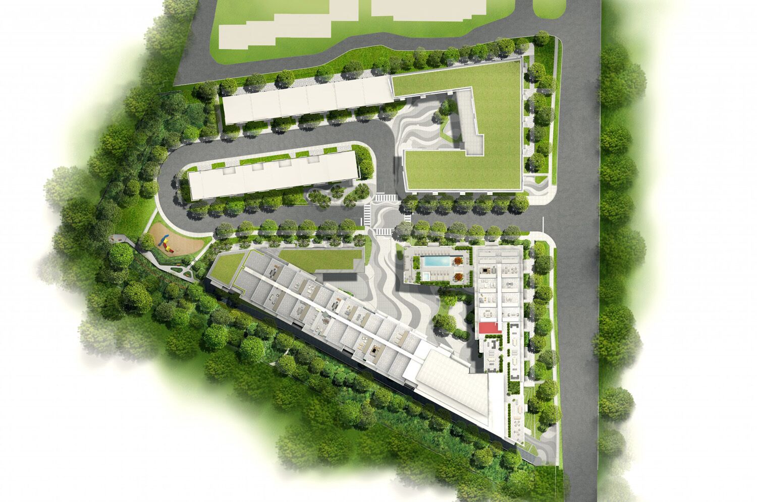 Site Plan Rendering