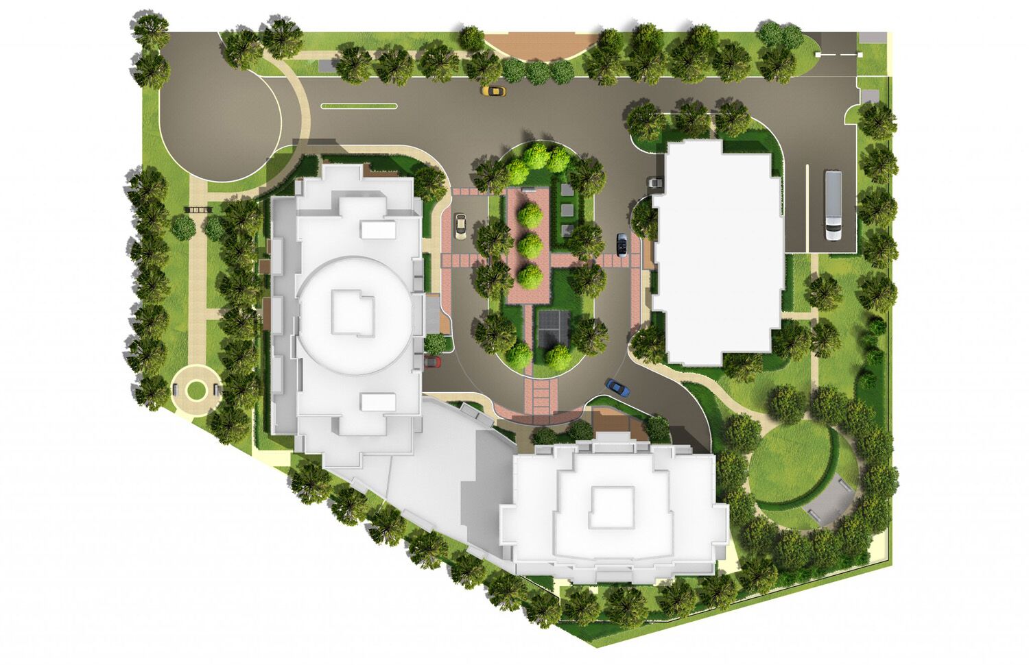 Site Plan Rendering