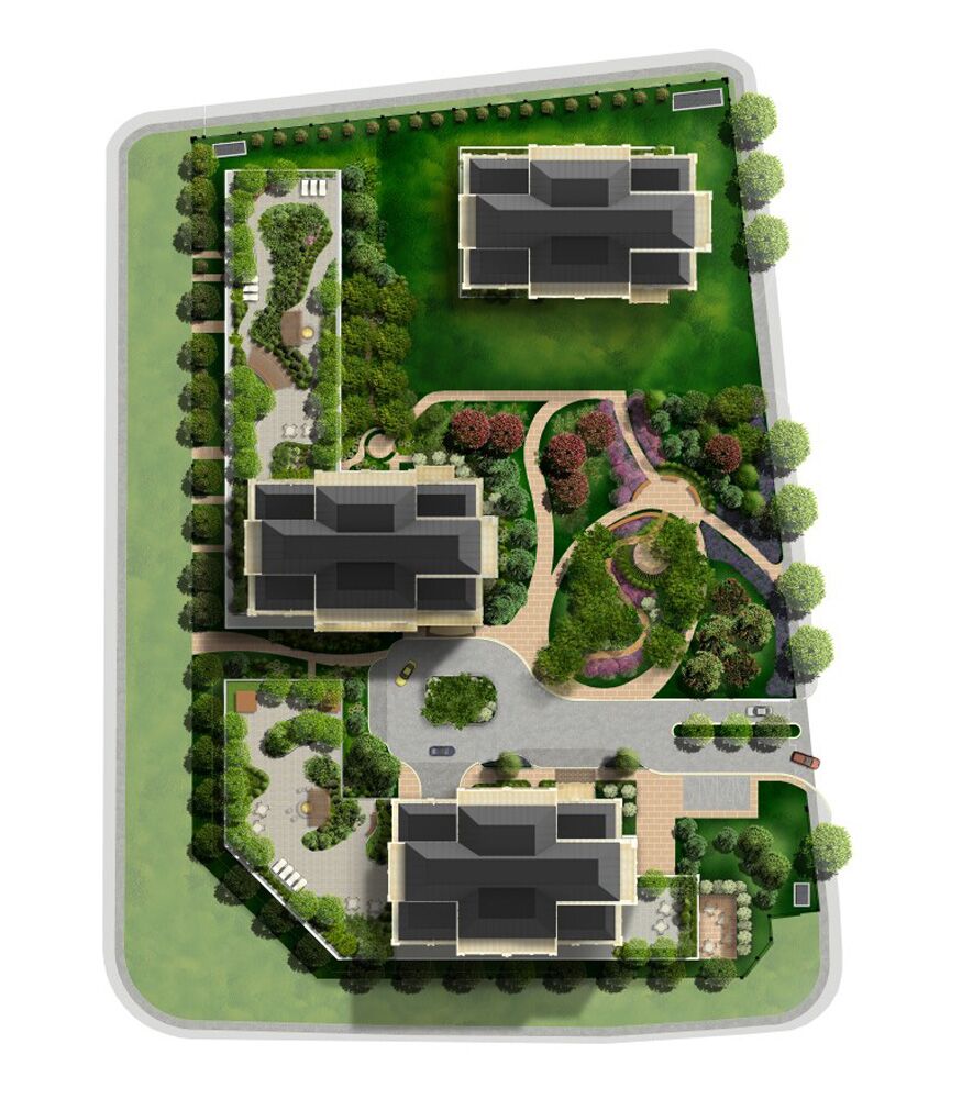 Site Plan Rendering