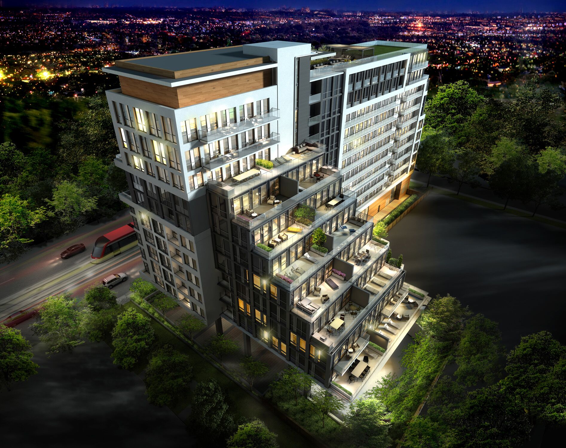 Exterior Rendering - Apartment