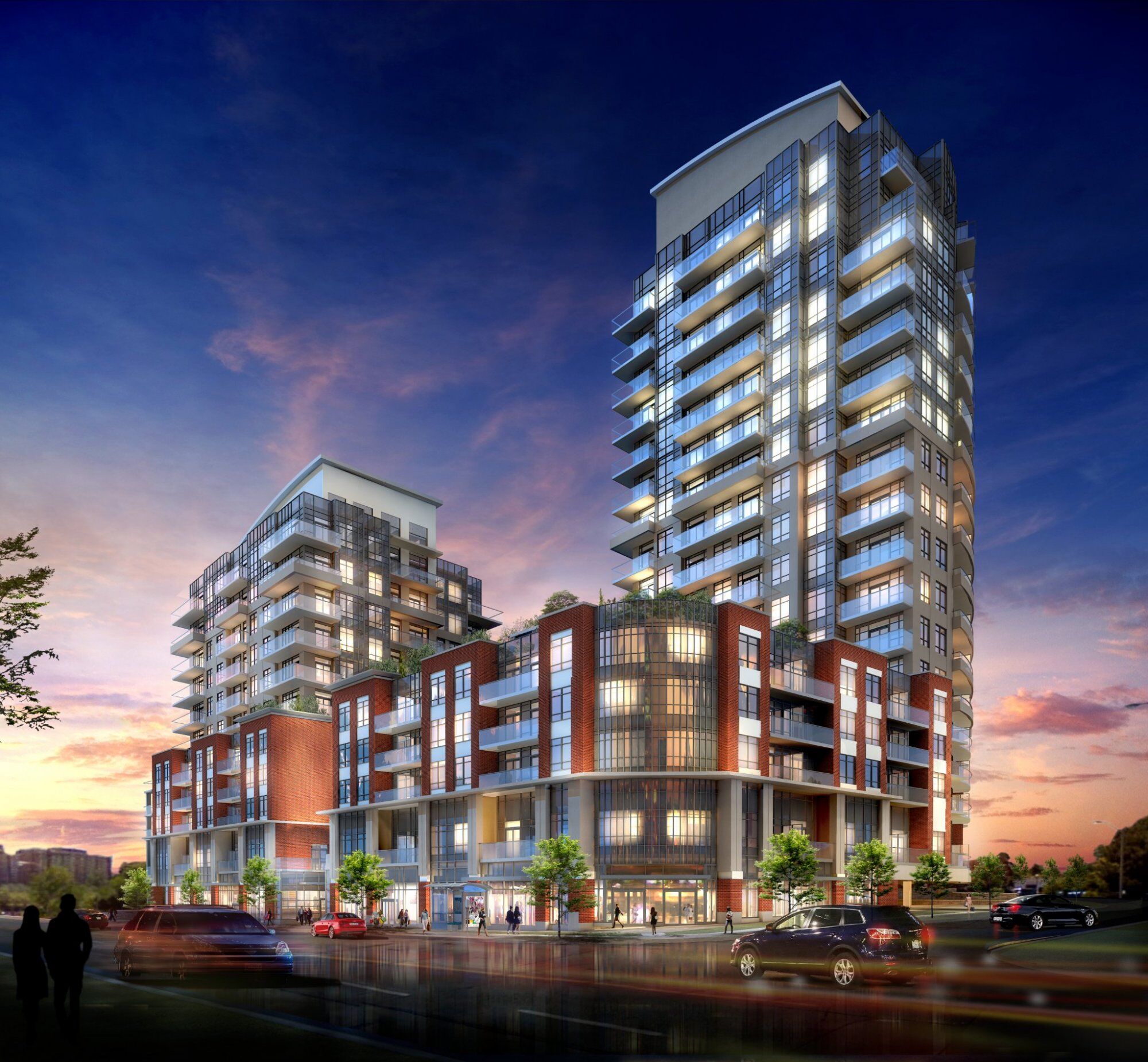 Exterior Rendering - Apartment