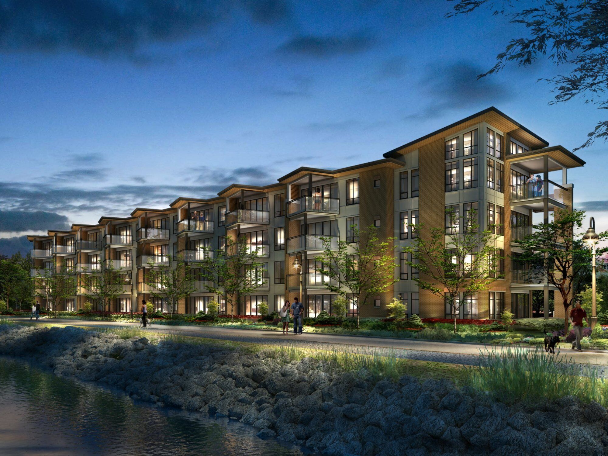 Exterior Rendering - Apartment