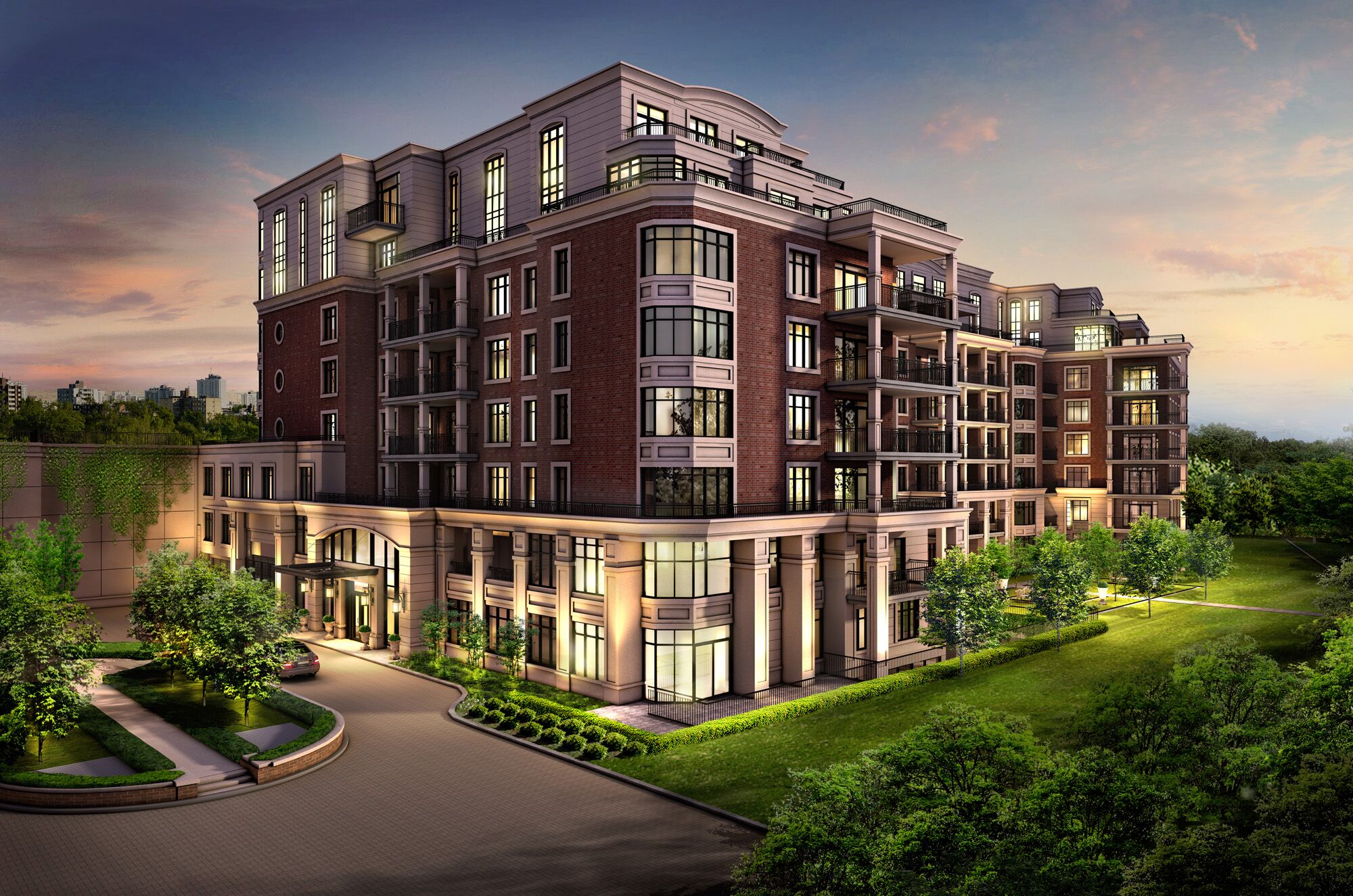 Exterior Rendering - Apartment Blythwood