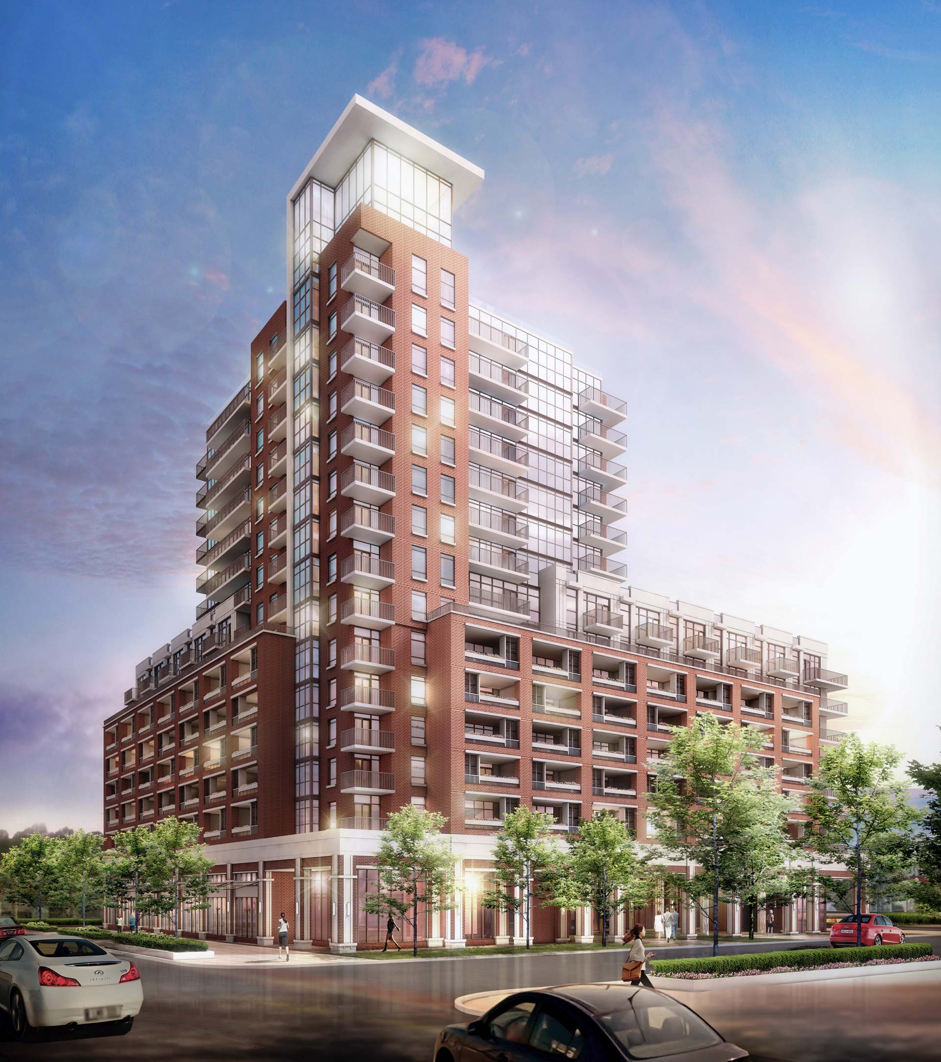 Exterior Rendering - Apartment