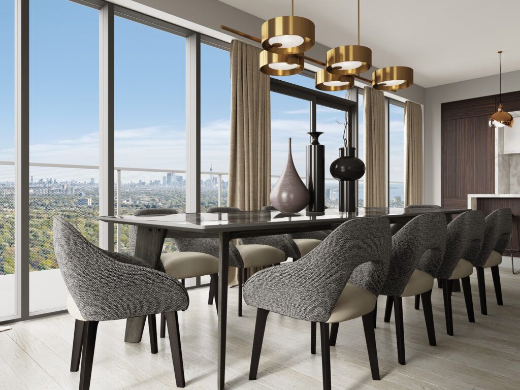 Interior Rendering - Dinning Room