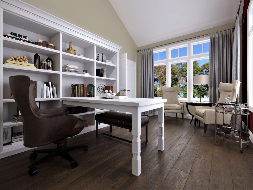 Interior Rendering - Study Room - The Chase by Eden Oak