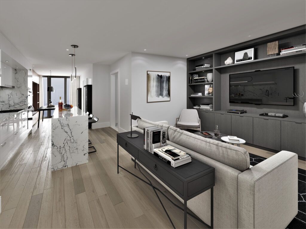 Interior Rendering - Living Room