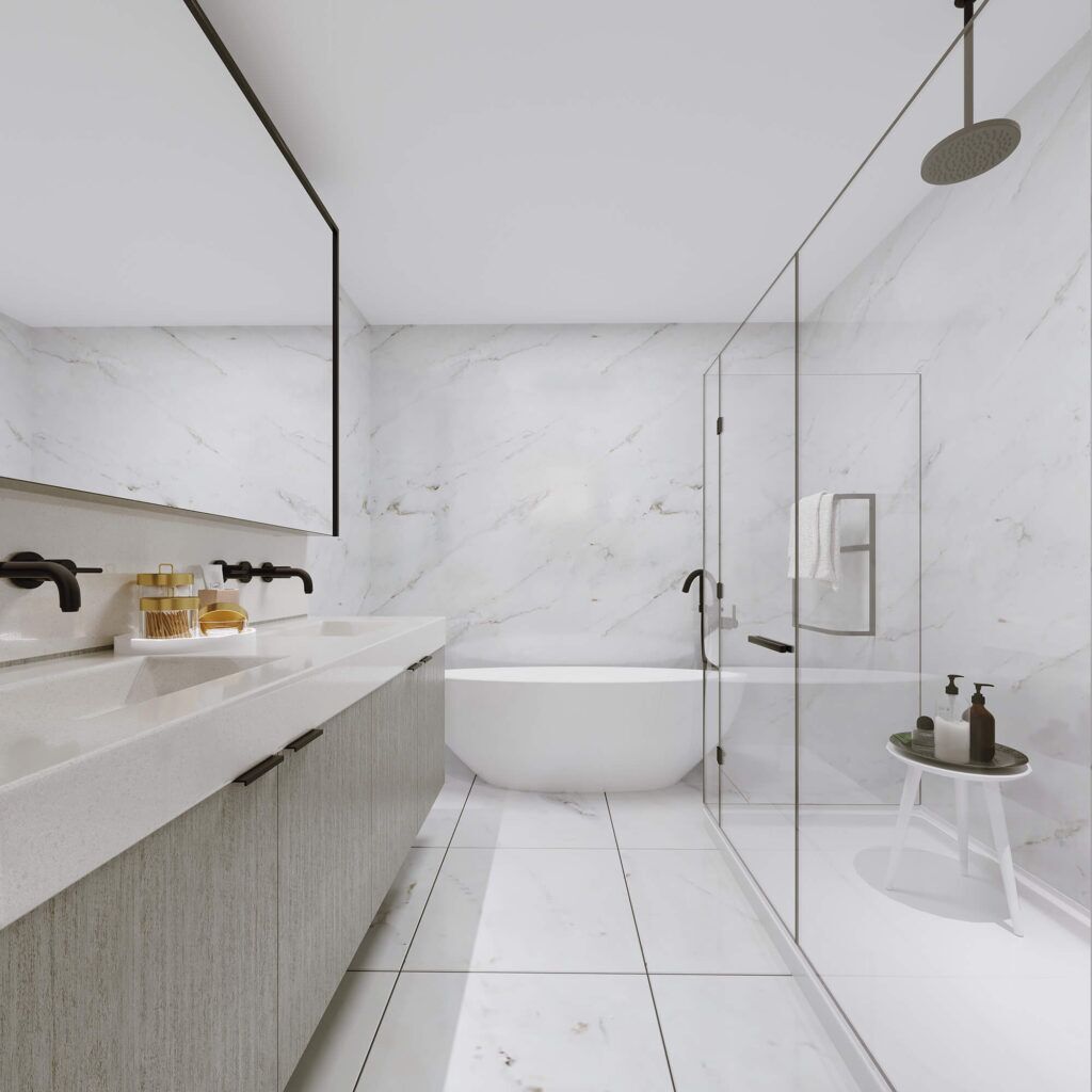 Interior Rendering - Bathroom