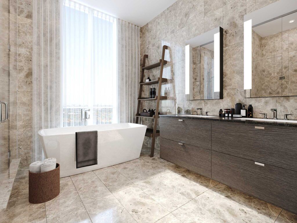 Interior Rendering -Modern Bathroom