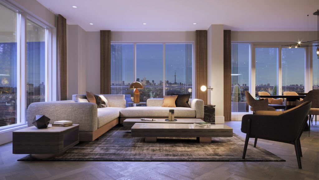 Living Room Rendering