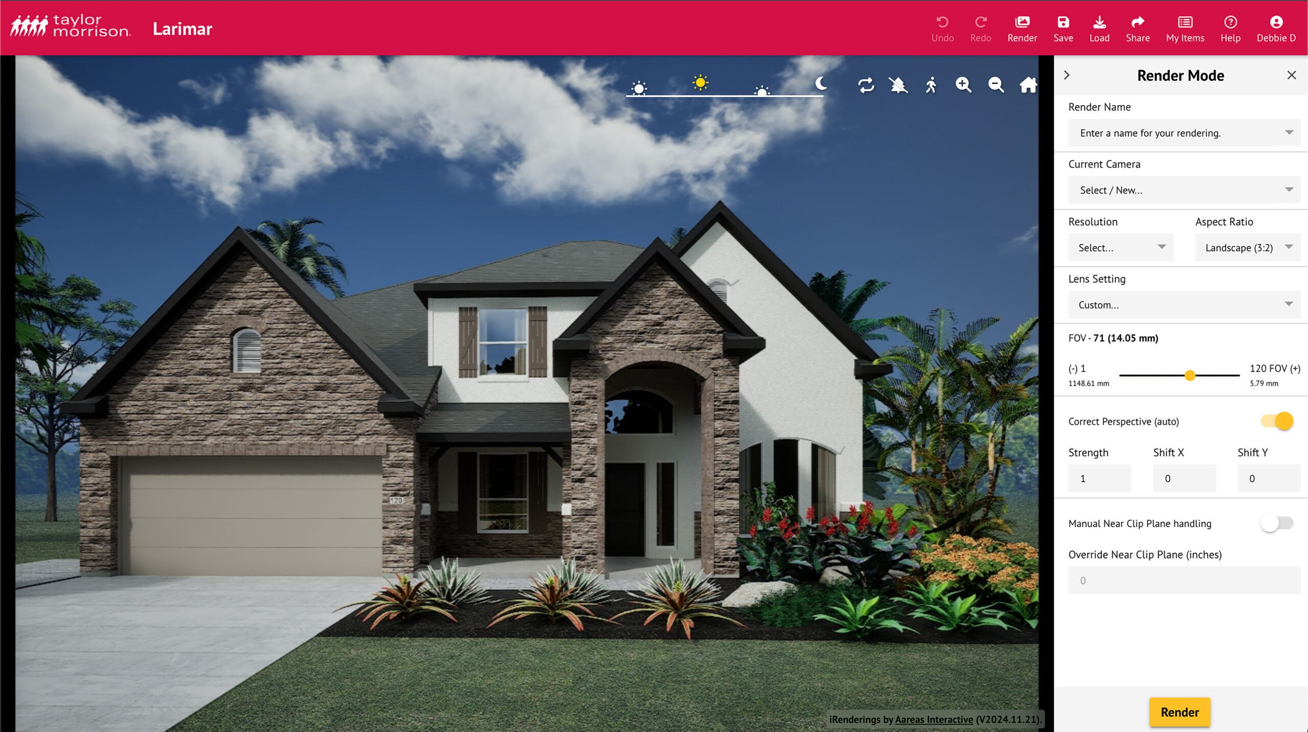 interactive-rendering-interface