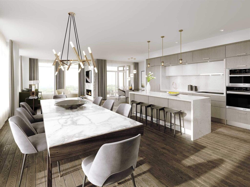 Interior Rendering -Modern Dinning Room