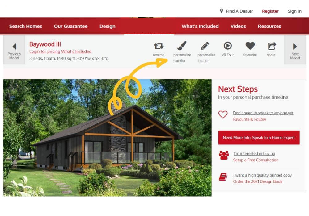 engaging product page