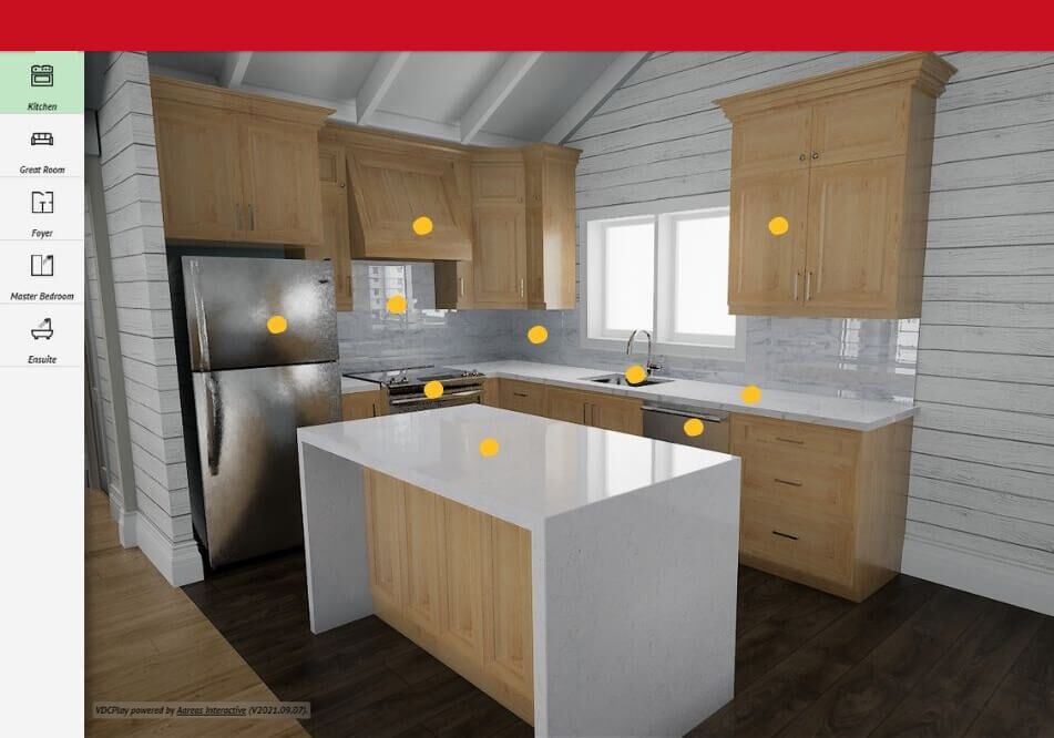 interactive design for kitchen