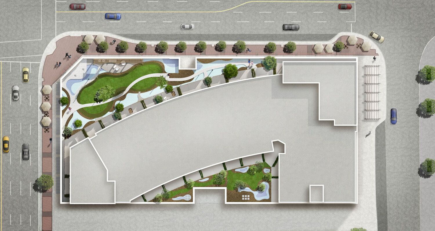 Site Plan Rendering - New Condo Developments