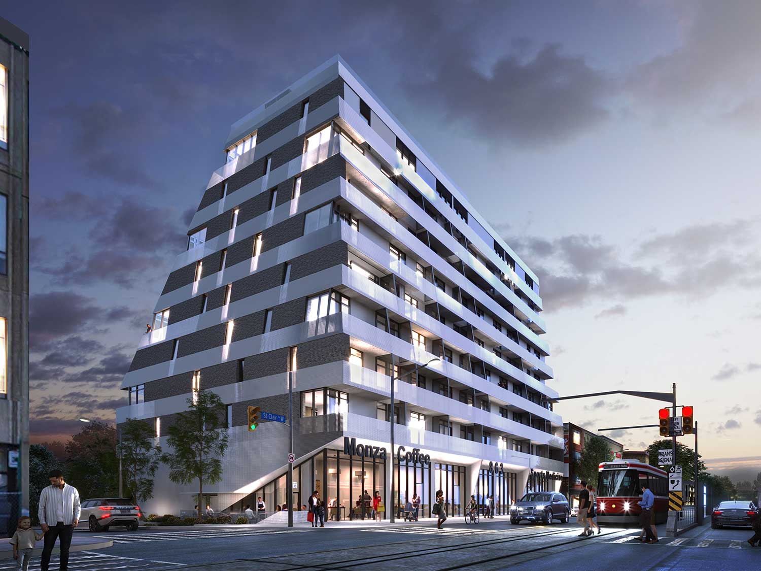 Exterior Rendering - Condo