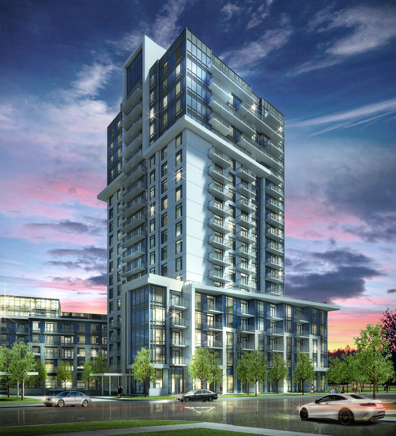 Exterior Rendering - Condo - Parfait at Artria Toronto