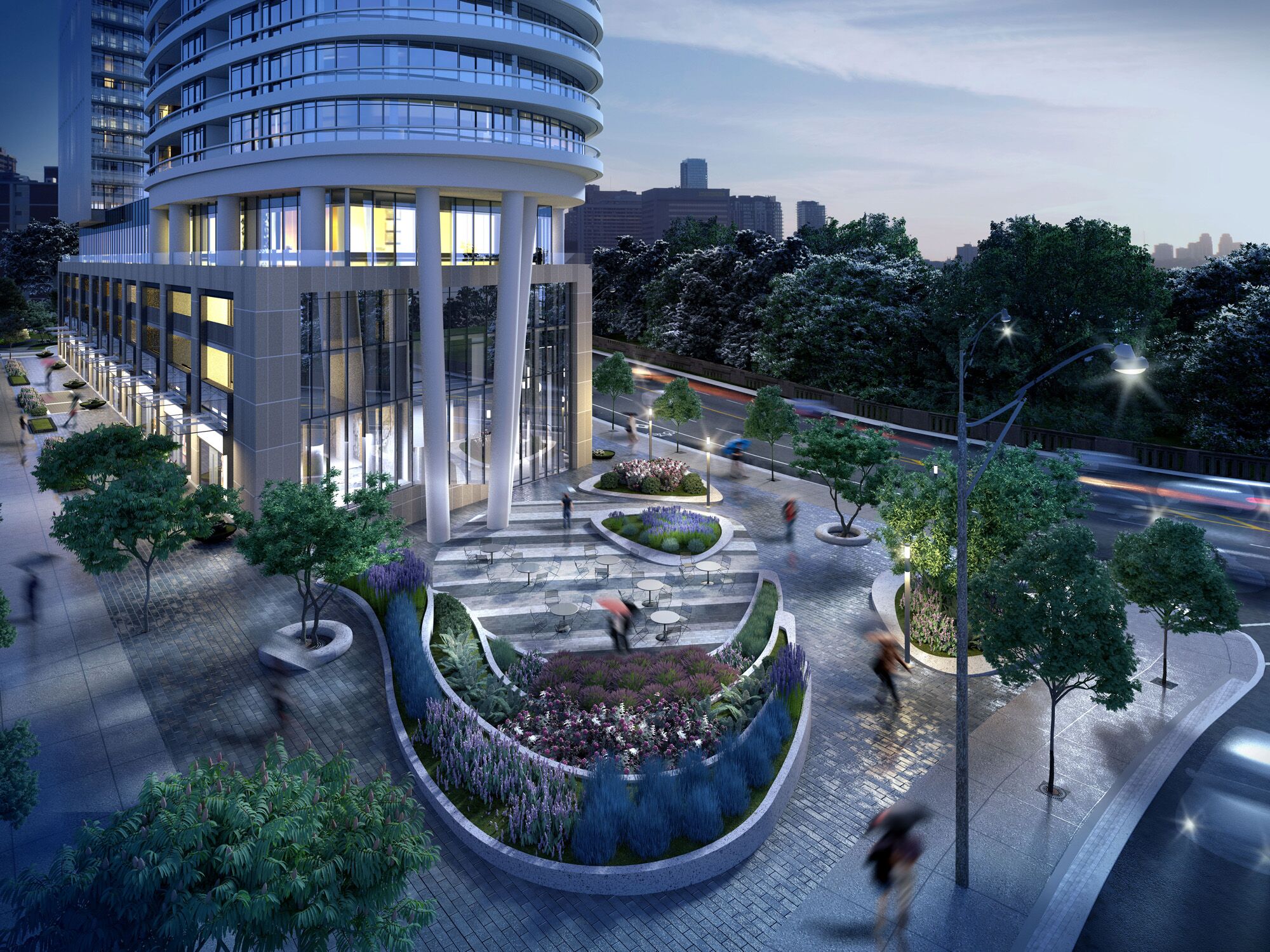 Exterior Rendering - Condo - Tridel Via Bloor