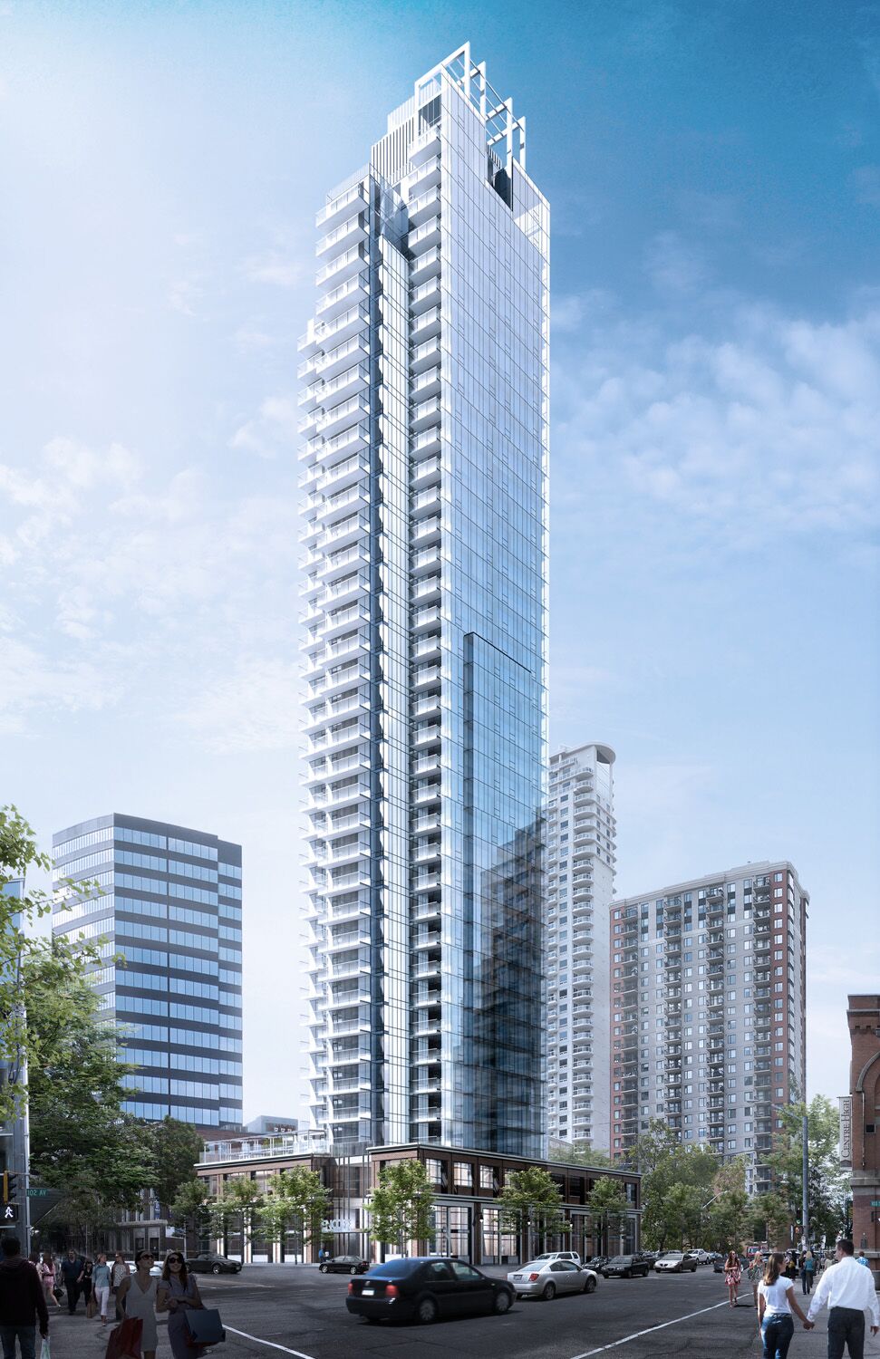 Exterior Rendering - Condo - Westlake Encore Toronto Building Rendering