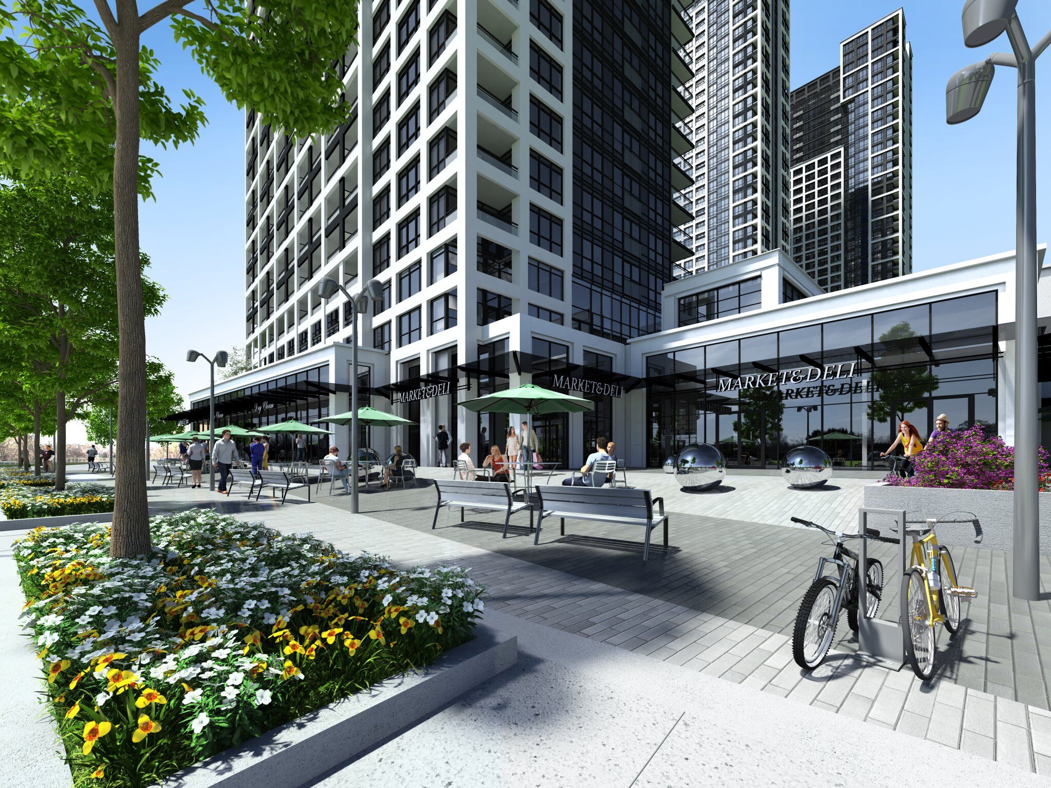 Exterior Rendering - Condo - Tridel Bloor Promenade Toronto