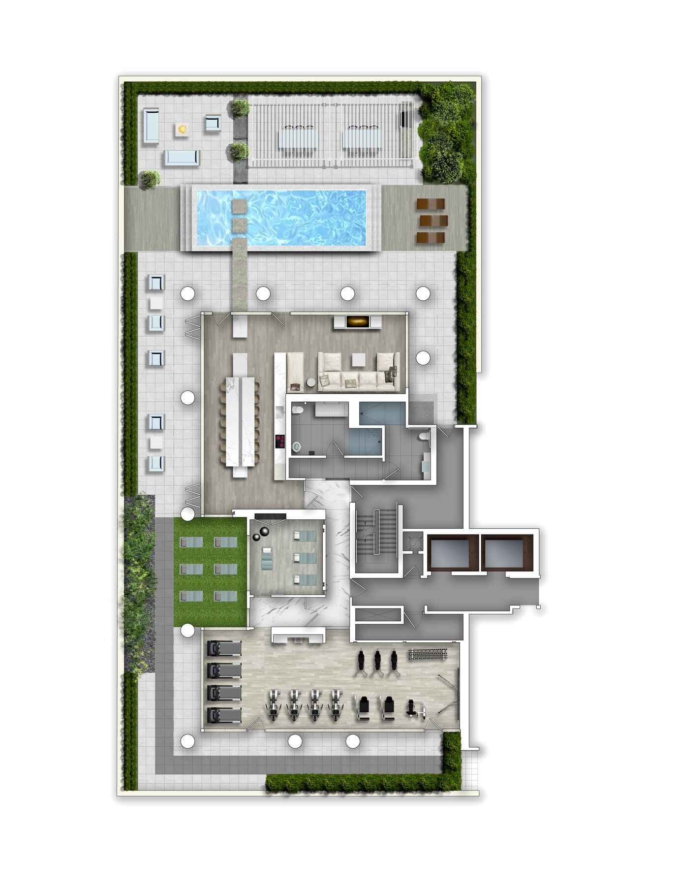 Floor Plan Rendering