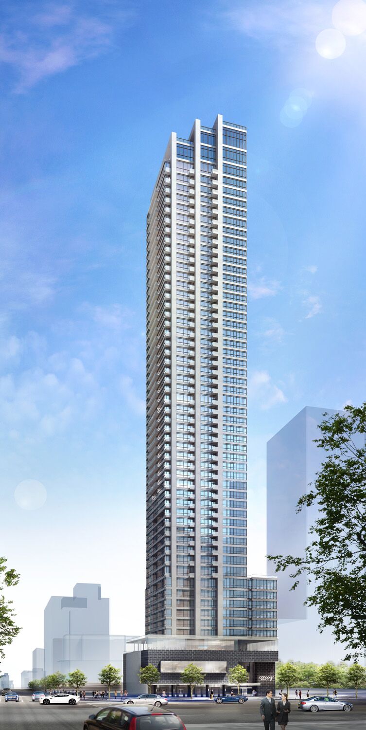 Exterior Rendering - Condo - Canopy by Hilton