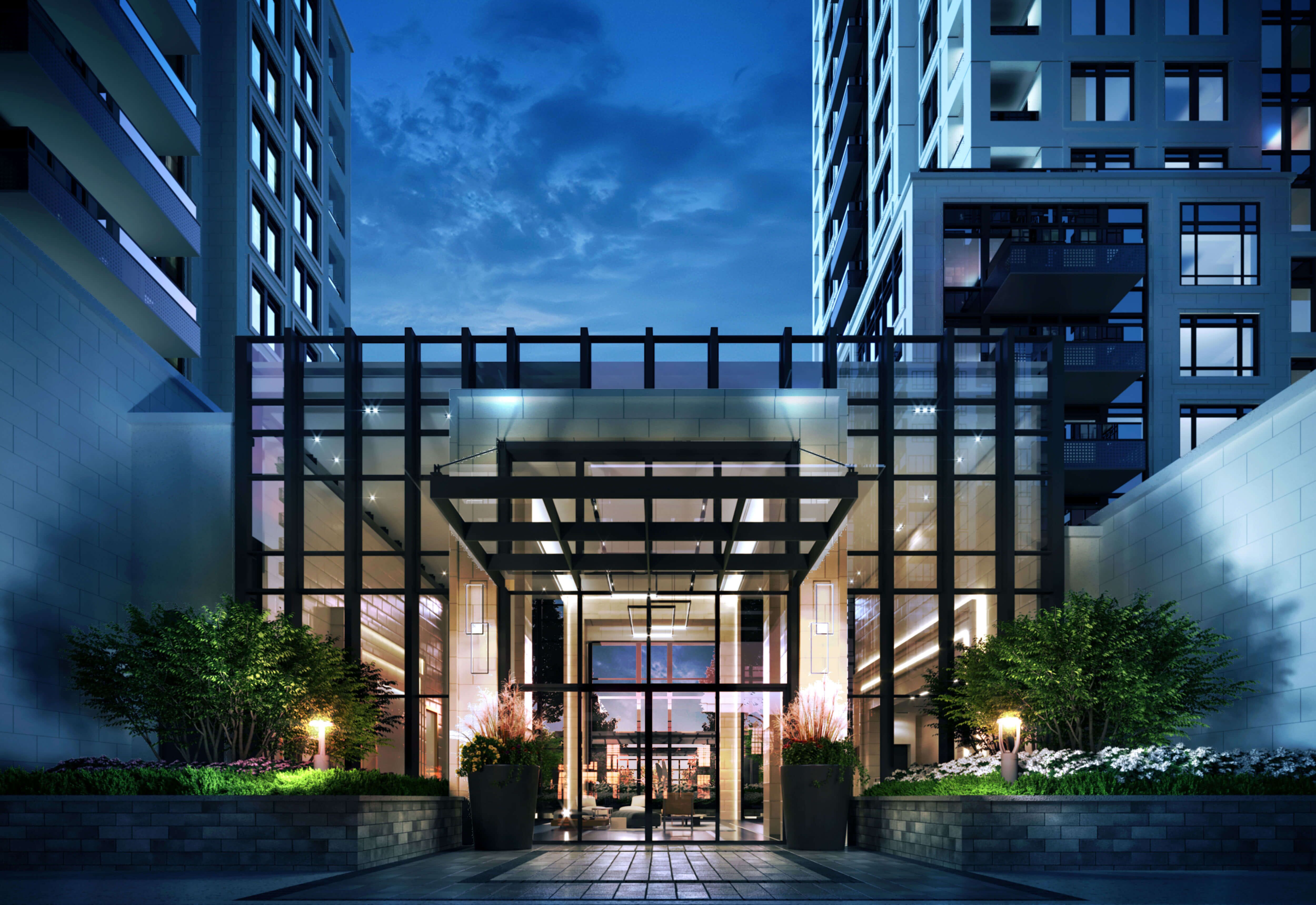 Exterior Rendering - Condo - Tridel Evermore