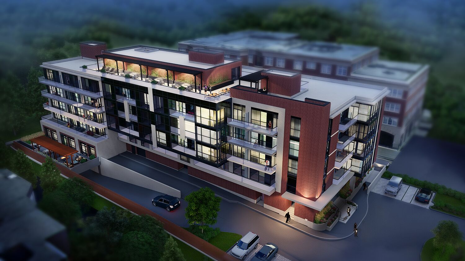 Exterior Rendering - Condo