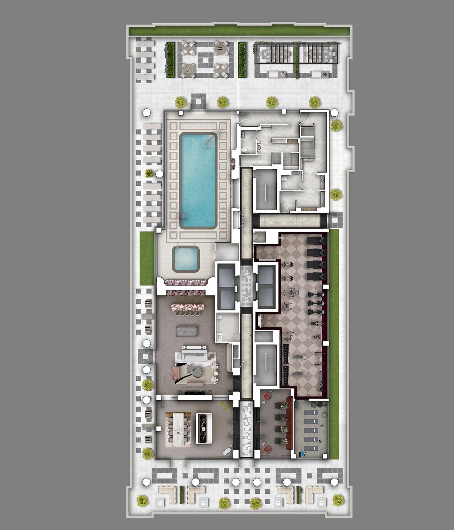 Floor Plan Rendering