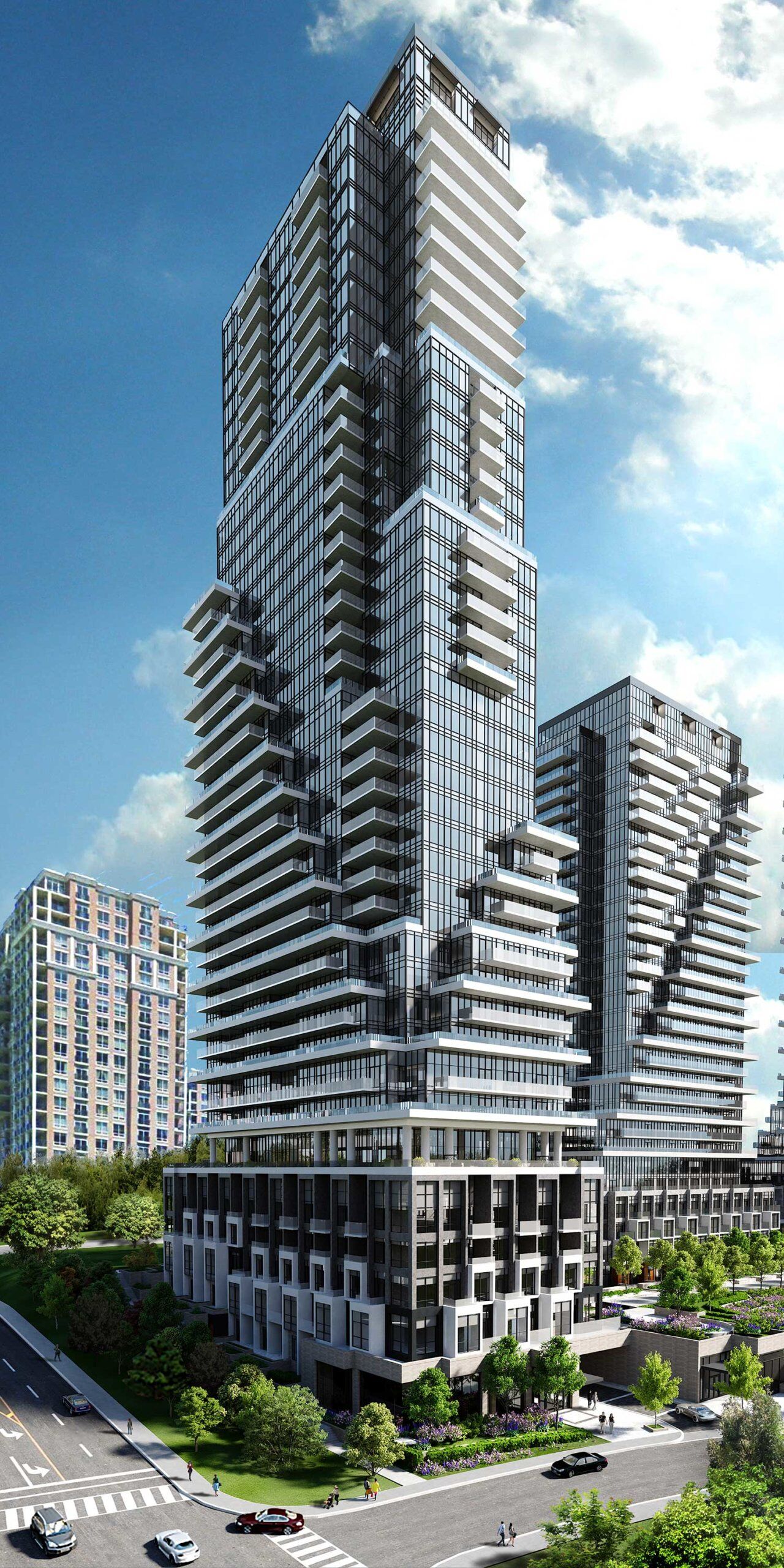 Exterior Rendering - Condo