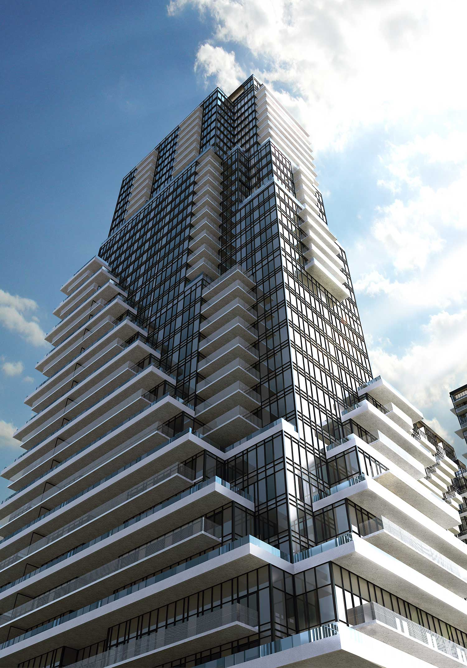 Exterior Rendering - Condo