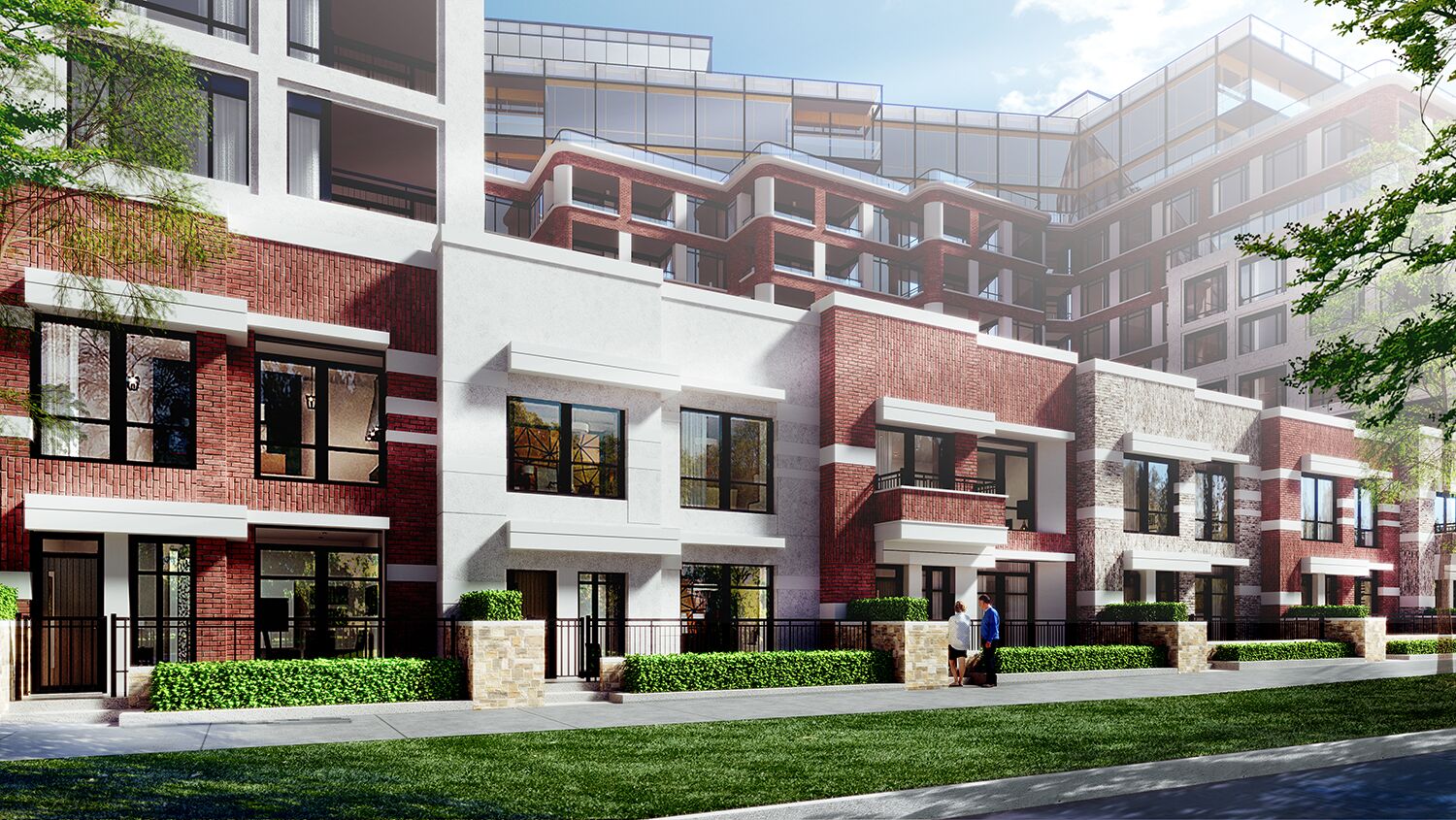 Exterior Rendering - Condo