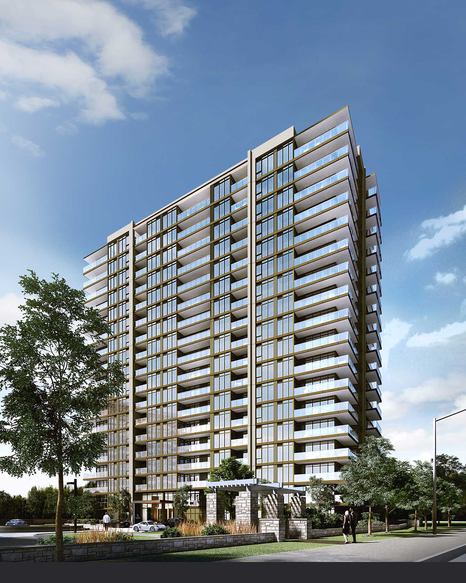 Exterior Rendering - Condo