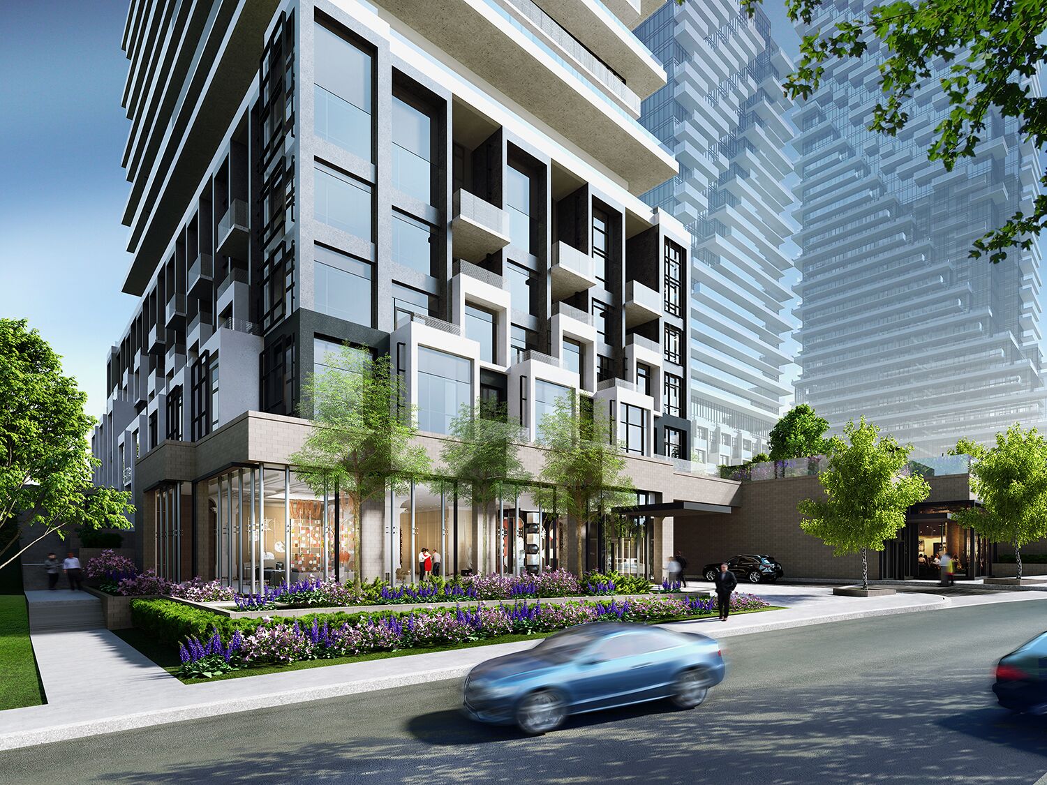 Exterior Rendering - Condo