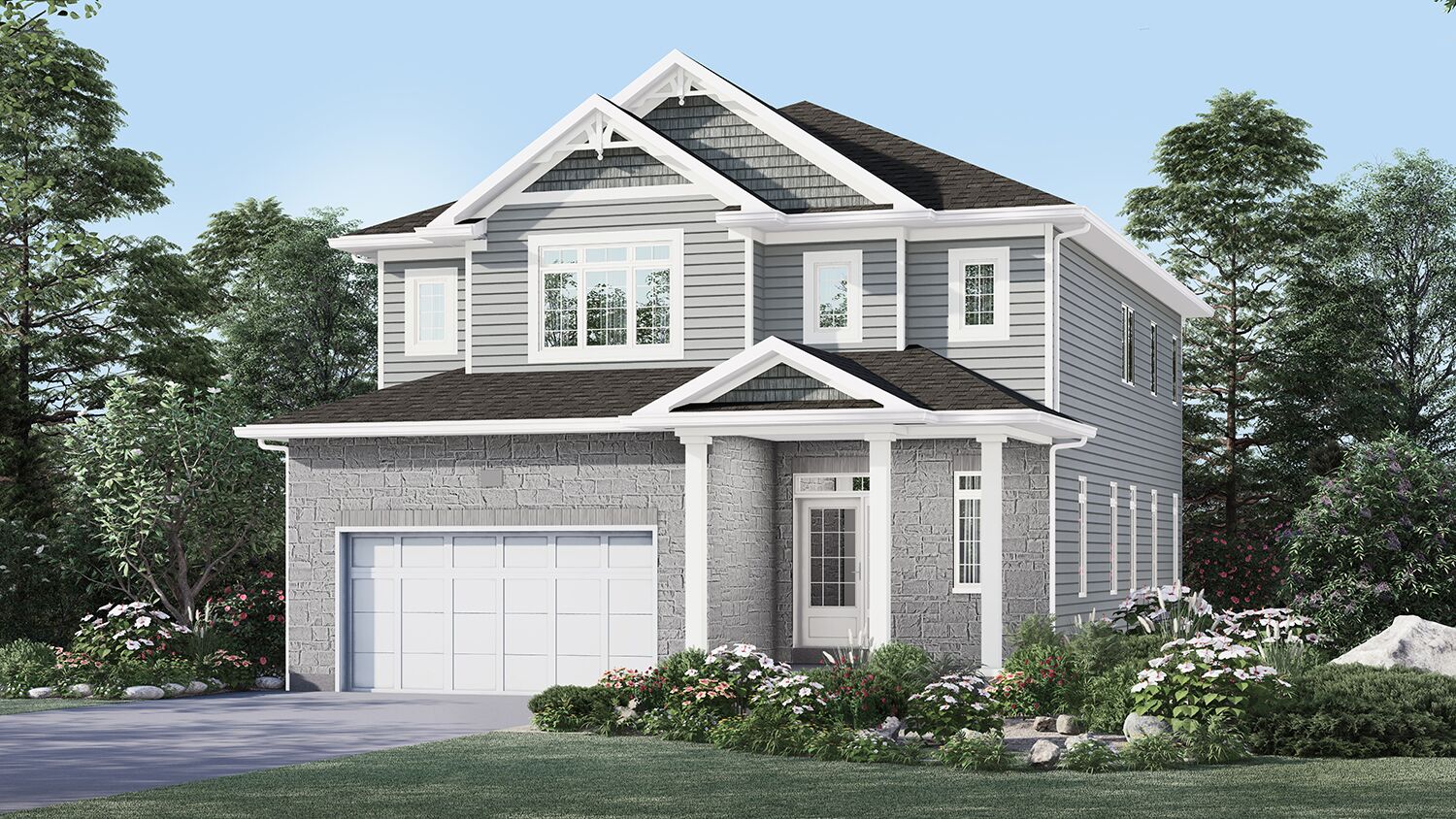 Exterior Rendering - Single Family House - Parkridge